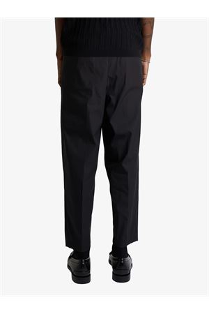 Pantalone in cotone nero LOW BRAND | LP26030D001